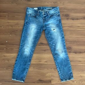 Gap 1969 Always Skinny Distressed Jeans